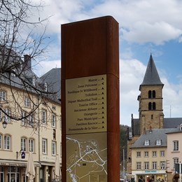 Stadtleitsystem Echternach