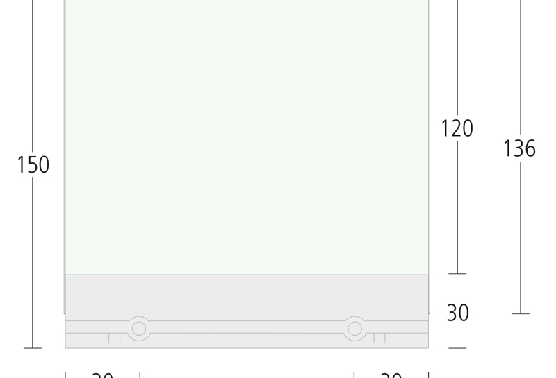transparenz Türschild Glas Slide 0