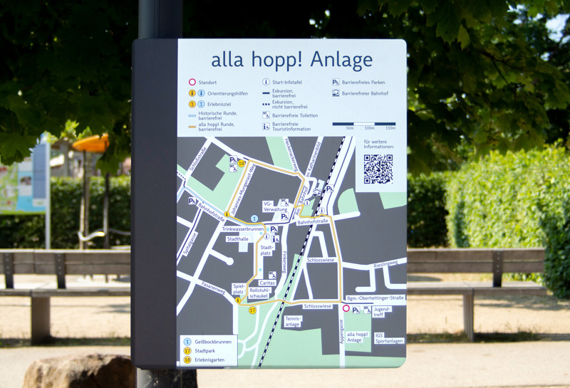 Stadtleitsystem Deidesheim 4