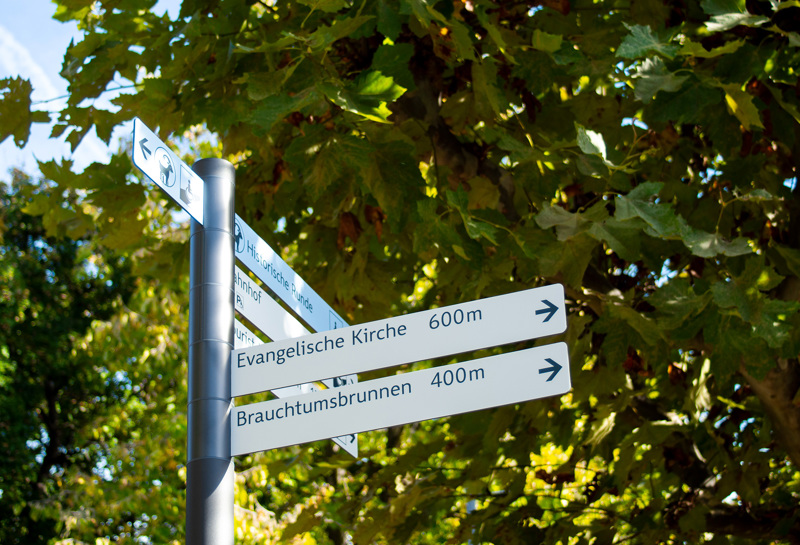 Stadtleitsystem Deidesheim 11