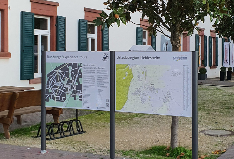 Stadtleitsystem Deidesheim 2