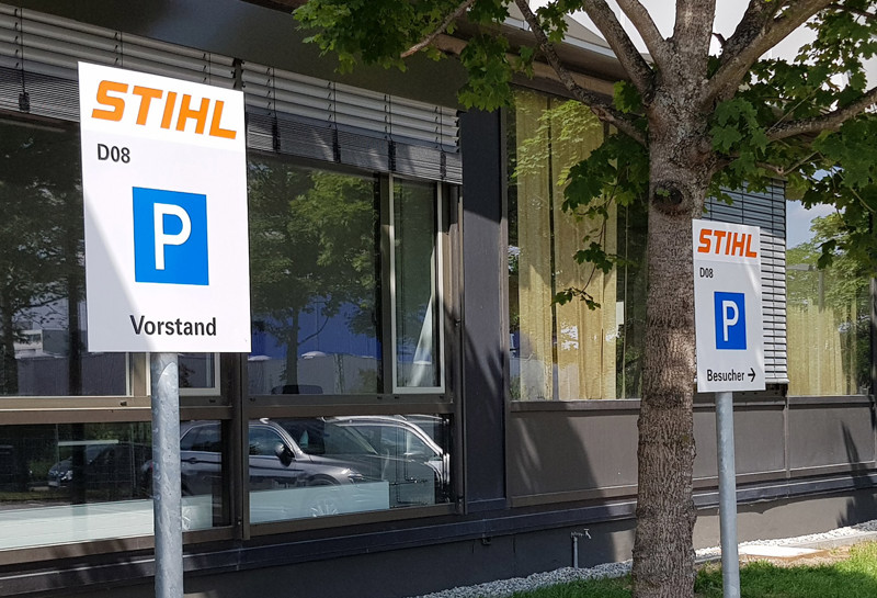 Parkplatzreservierer Slide 5