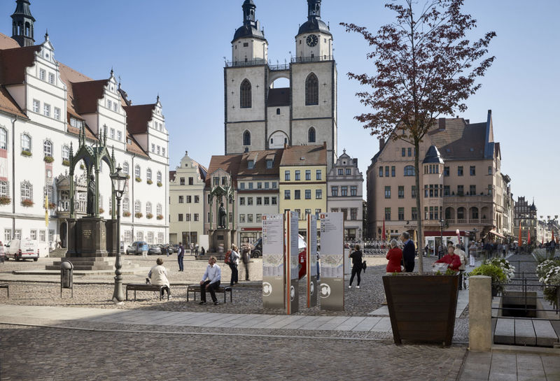 Stadtleitsystem Lutherstadt Wittenberg 4