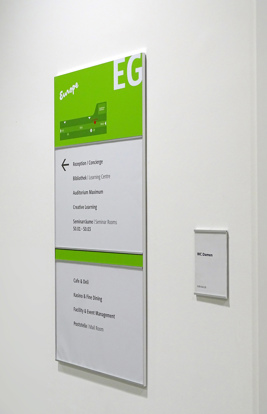 FS 6 Etagenschild Gruen 2