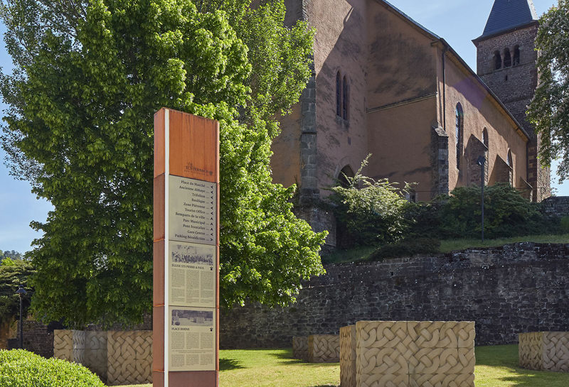 Stadtleitsystem Echternach 5