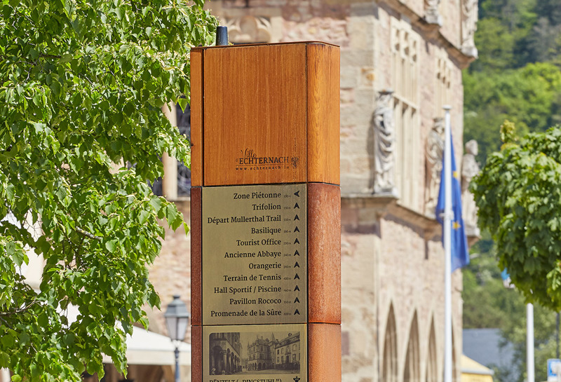 Stadtleitsystem Echternach 11