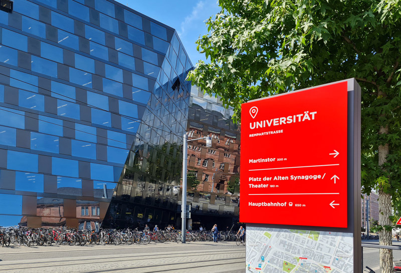 Stadtleitsystem Freiburg 3