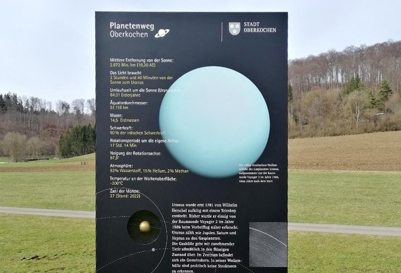 Planetenweg Oberkochen 8