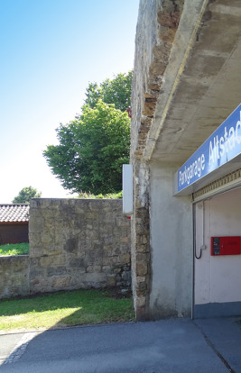 Parkhausbeschriftung