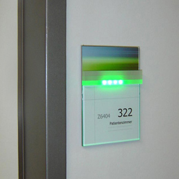Türschild LED Wechselanzeige