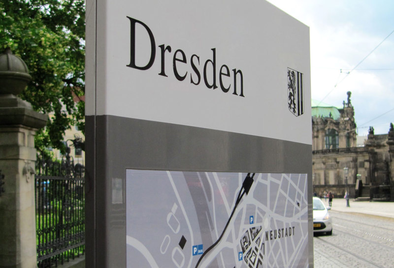 Stadtleitsystem Dresden 8