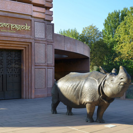 Zoo Berlin Nashorn-Pagode