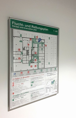 Cube Ceform Fluchtwegweiser A3