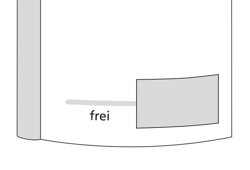 system sieben Türschild mit Wechselanzeige Slide 0