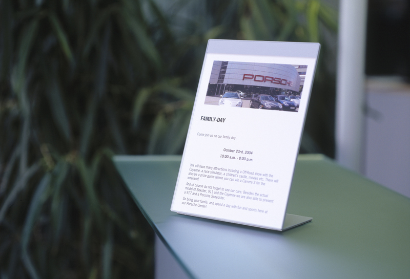 Tischaufsteller QVT Slide 3