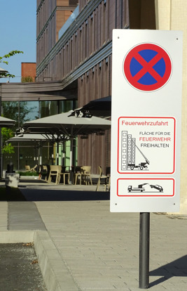 FS 29 Feuerwehrzufahrt