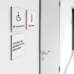 Türschild QTE taktil