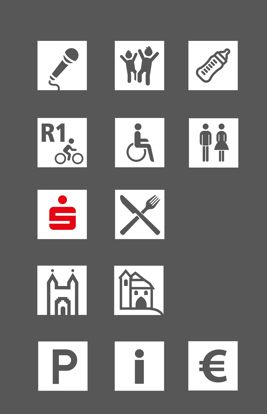 LAGA BG 2 Piktos Sternwegweiser