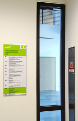 FS 7 Etagenschild Gruen 3