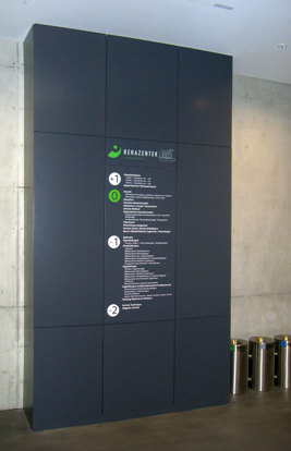 Rehazenter Wandvertaefelung Mit Folientext