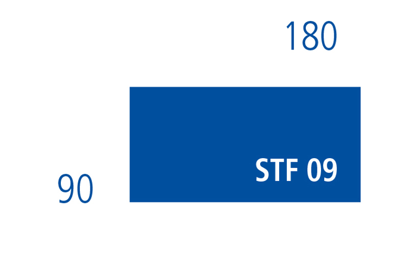 system sieben Türschild mit Faltfeder Slide 0