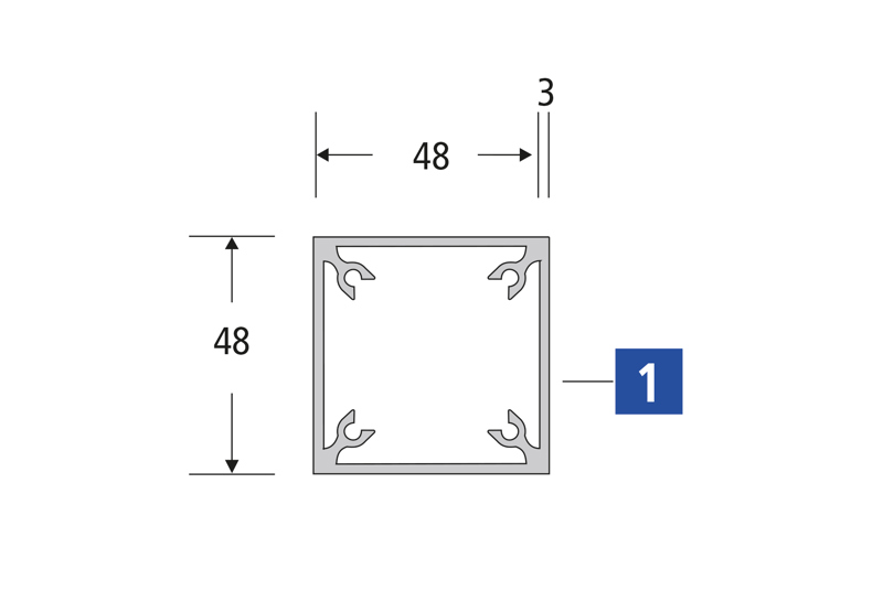 Car park sign QASA 8060 S Slide 0