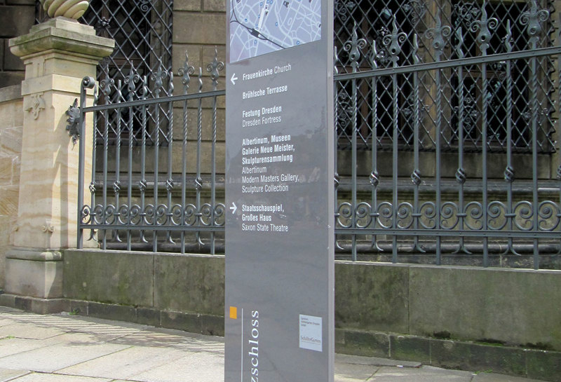 Stadtleitsystem Dresden 6