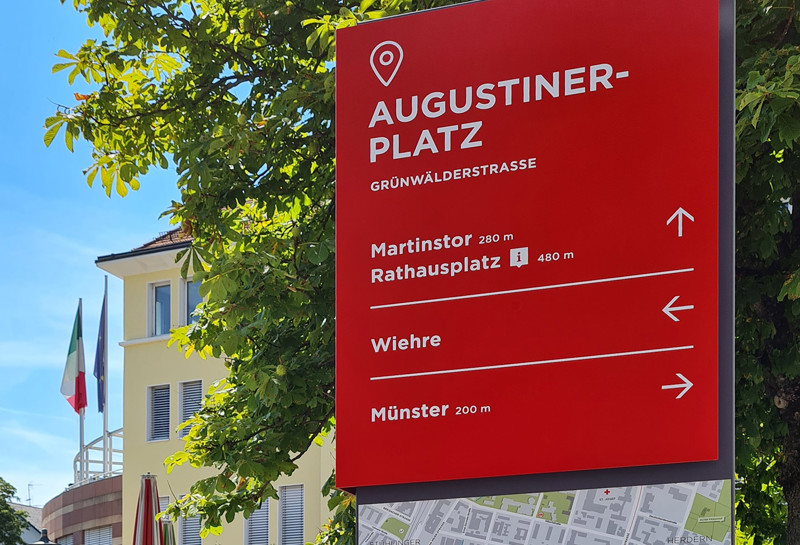 Stadtleitsystem Freiburg 18