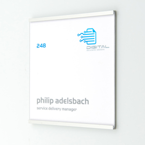 Türschild CTA