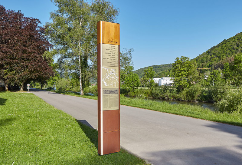 Stadtleitsystem Echternach 7