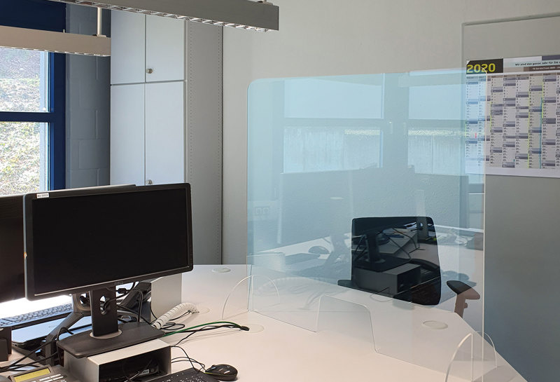 Infektionsschutz - Thekenaufsatz Slide 2