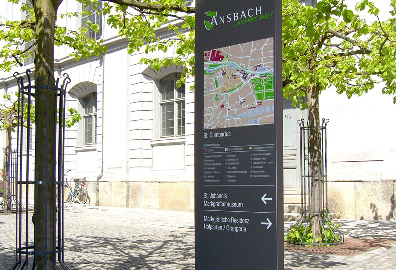 Stadtleitsystem Ansbach 5