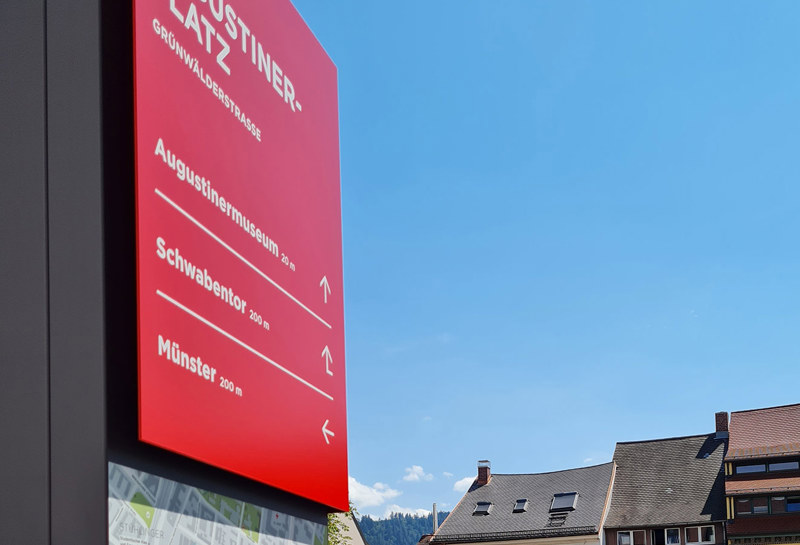 Stadtleitsystem Freiburg 14