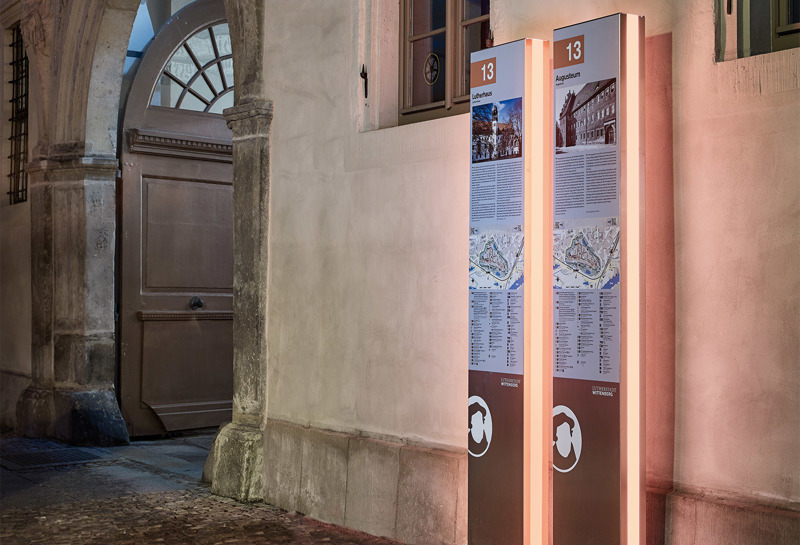 Stadtleitsystem Lutherstadt Wittenberg 10